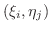 $(\xi_{i},\eta_{j})$