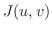 $J(u,v)$