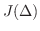 $J(\Delta)$