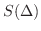 $S(\Delta)$