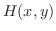 $H(x,y)$