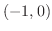 $(-1,0)$