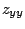 $\displaystyle z_{yy}$