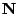 $ {\bf N}$