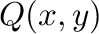$Q(x,y)$