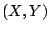 $ (X,Y)$