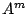 $ A^{m}$