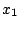 $ x_{1}$