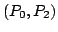 $\displaystyle (P_{0},P_{2})$