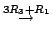 $\displaystyle {\stackrel{3 R_{3} + R_{1}}{\rightarrow}}$