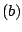 $ (b)$