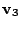 $ {\bf v}_{3}$