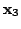 $ {\mathbf x}_{3}$