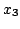 $\displaystyle x_{3}$