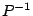 $ P^{-1}$